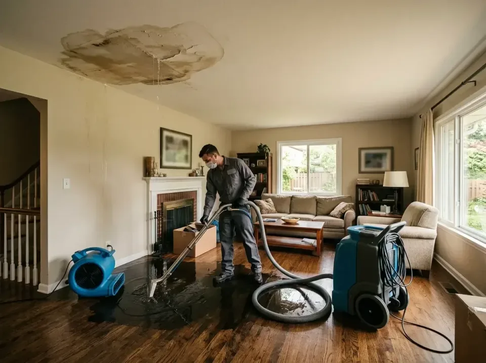 attic-pipe-burst-ceiling-drip-008 — frequently asked questions, Water Damage Restoration & Carpet Care in Yulee, FL